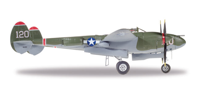 P-38L US Army Air Forces 475th Fighter Group 431st Fighter Squadron Captain V.E. Jett's aircraft (preserved) #120/NL38TF 1/72 [580243]