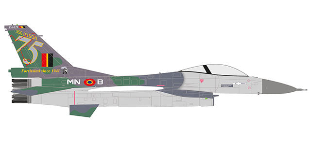 【予約商品】F-16A ベルギー空軍 350Sq 75years フロレンヌ空軍基地 1/72 ※金属製 [580434]