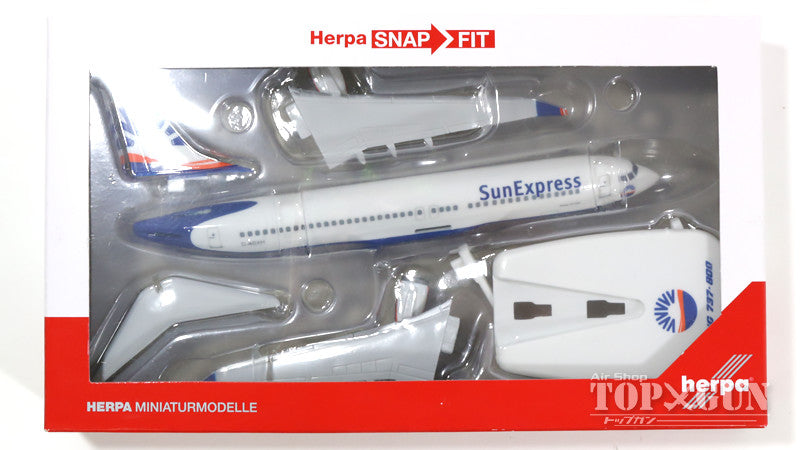 737-800w SunExpress TC-SNJ 1/200 (Snap-in model, stand specification, no landing gear) *Plastic [609654-001]