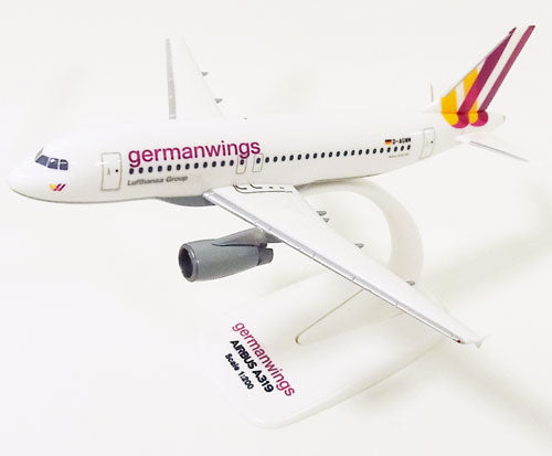 A319 Germanwings (Snap-in model, stand version, no landing gear) D-AGWM 1/200 *Plastic [609678]