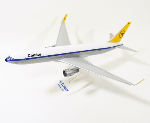 767-300ERw Condor Retro Color (Snap-in model, stand version, no landing gear) *Plastic 1/200 [609715]