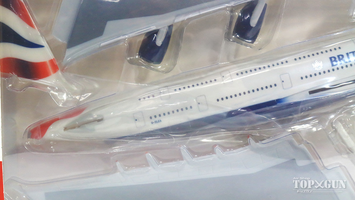 A380 British Airways G-XLEA (Snap-in model, stand version, no landing gear) 1/250 [609791]