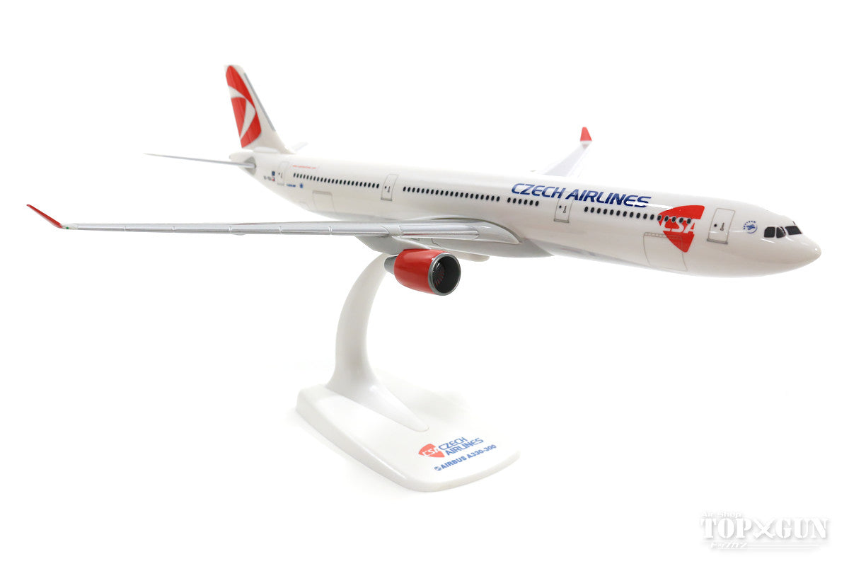 A330-300 CSA Czech Airlines OK-YBA (Snap-in model, stand specification, no landing gear) 1/200 *Plastic [609845-001]