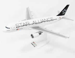A320 TAPポルトガル航空 特別塗装 「スターアライアンス」 （スナップインモデル・スタンド仕様・ランディングギアなし） ※プラ製 1/100 [609876]