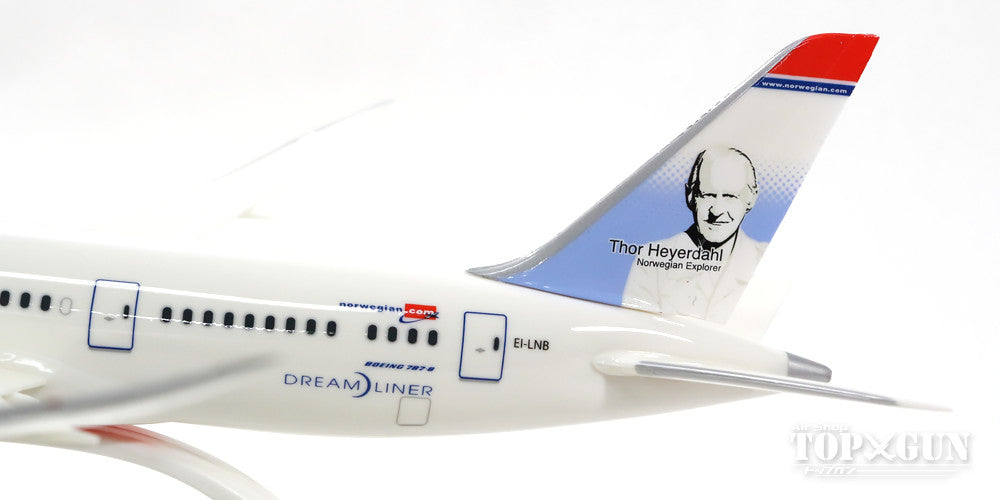Herpa Wings 787-8 Norwegian Air Shuttle (Snap-in model, stand
