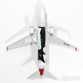 737-800w カンタス航空 特別塗装 「メンドゥーウーリジ」 13年 （スナップインモデル・スタンド仕様・ランディングギアなし） VH-XZJ 1/200 ※プラ製 [610247]