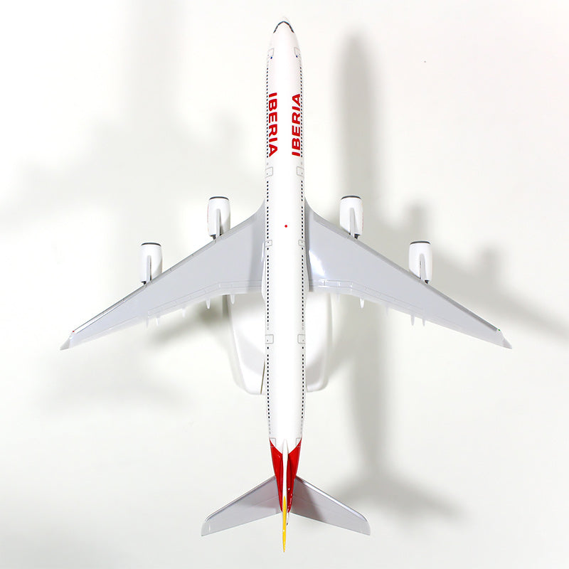 A340-600 Iberia Airlines (Snap-in model, stand version, no landing gear) EC-LEV 1/250 *Plastic [610278]