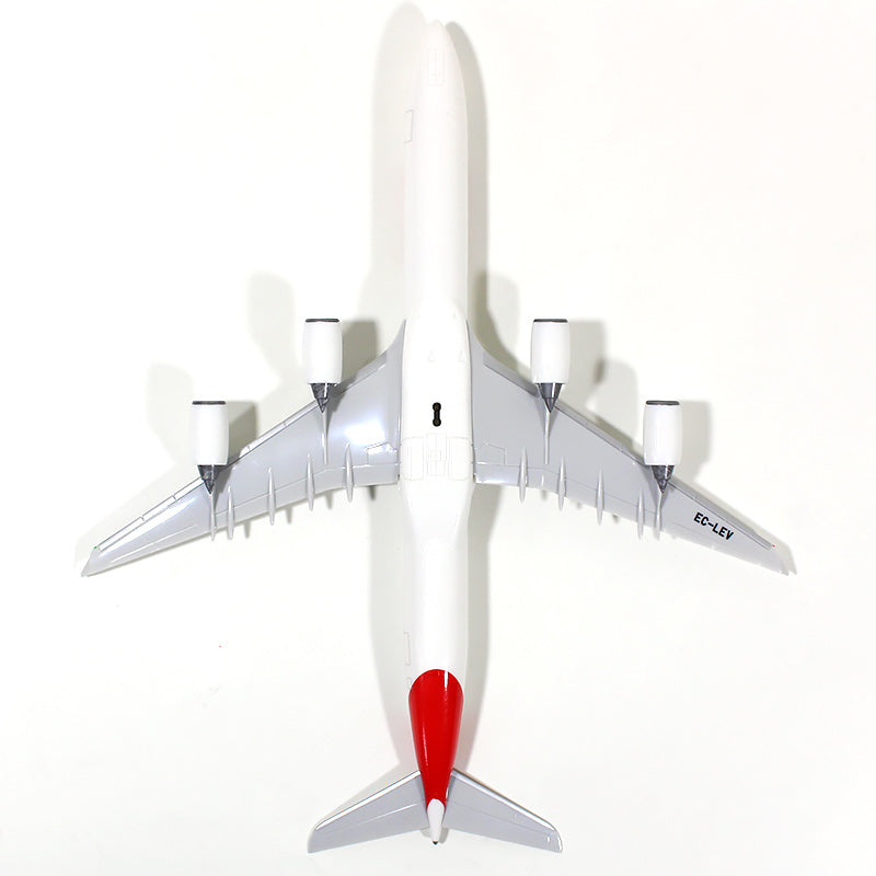 A340-600 Iberia Airlines (Snap-in model, stand version, no landing gear) EC-LEV 1/250 *Plastic [610278]