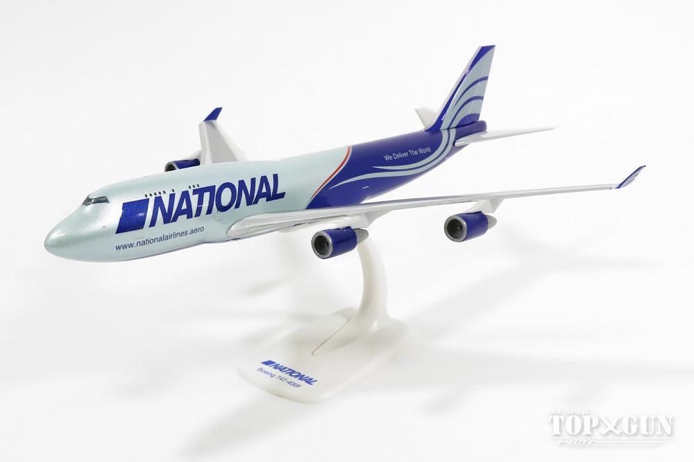 747-400F (Cargo type) National Airlines N952CA (Snap-in model, stand specification, no landing gear) 1/250 *Plastic [610445]