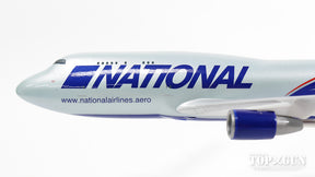 747-400F（貨物型） ナショナル航空 N952CA  （スナップインモデル・スタンド仕様・ランディングギアなし) 1/250 ※プラ製 [610445]