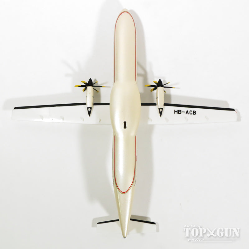 ATR-72-500 エティハド・リージョナル（ダーウィン航空） （スナップインモデル・スタンド仕様・ランディングギアなし） HB-ACB 1/100 ※プラ製 [610483]