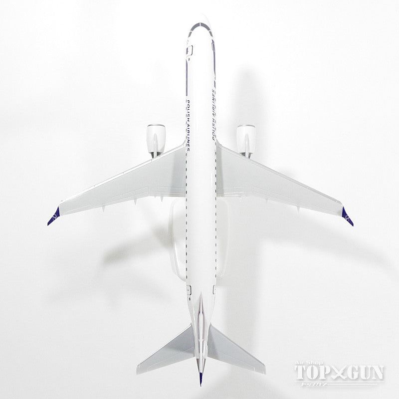 Embraer 195LR LOT Polish Airlines (Snap-in model, stand version, no landing gear) SP-LND 1/100 *Plastic [610605]