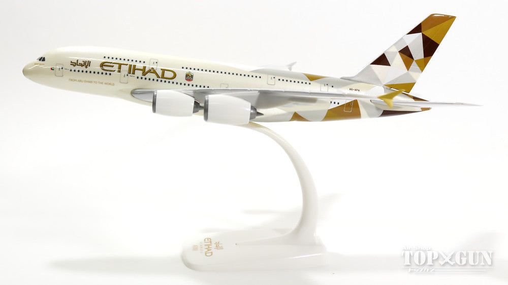 A380 Etihad Airways (Snap-in model, stand version, no landing gear) A6-APA 1/250 *Plastic [610629]