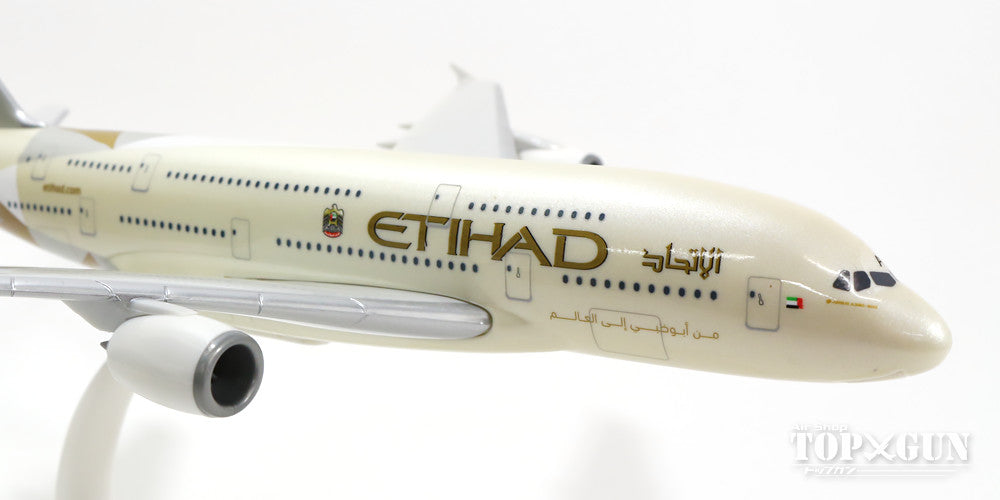 A380 Etihad Airways (Snap-in model, stand version, no landing gear) A6-APA 1/250 *Plastic [610629]