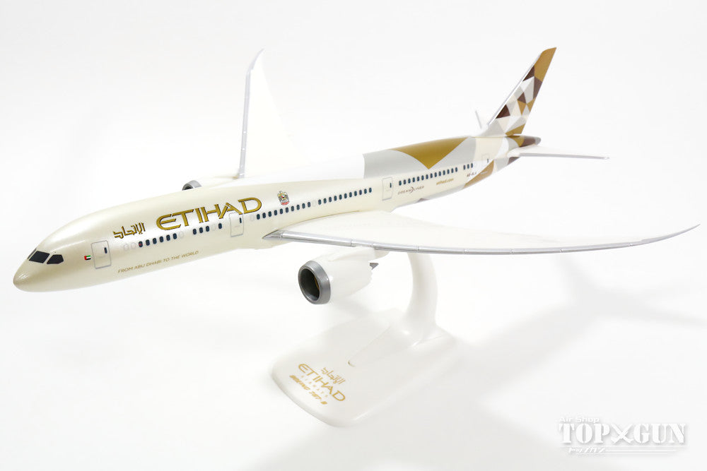 787-9 Etihad Airways (Snap-in model, stand version, no landing gear) A6-BLA 1/200 *Plastic [610636]