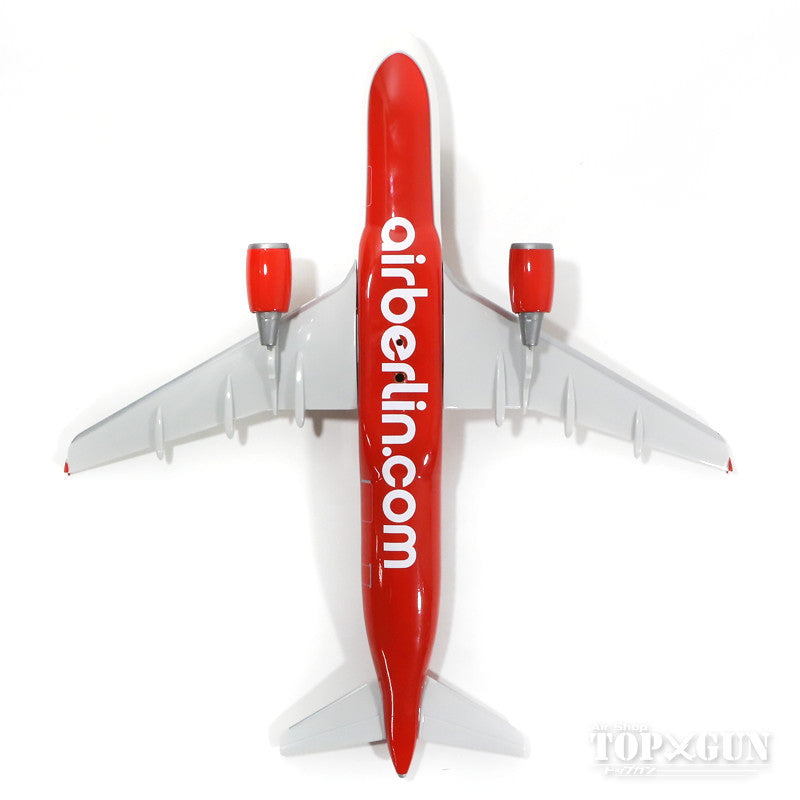 A320 Air Berlin special paint "Top Bonus" (snap-in model, stand version, no landing gear) D-ABFO 1/100 *Plastic [610667]