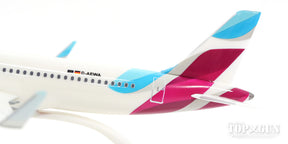 A320SL ユーロウイングス 新塗装 （スナップインモデル・スタンド仕様・ランディングギアなし） D-AIZQ 1/200 ※プラ製 [610674]