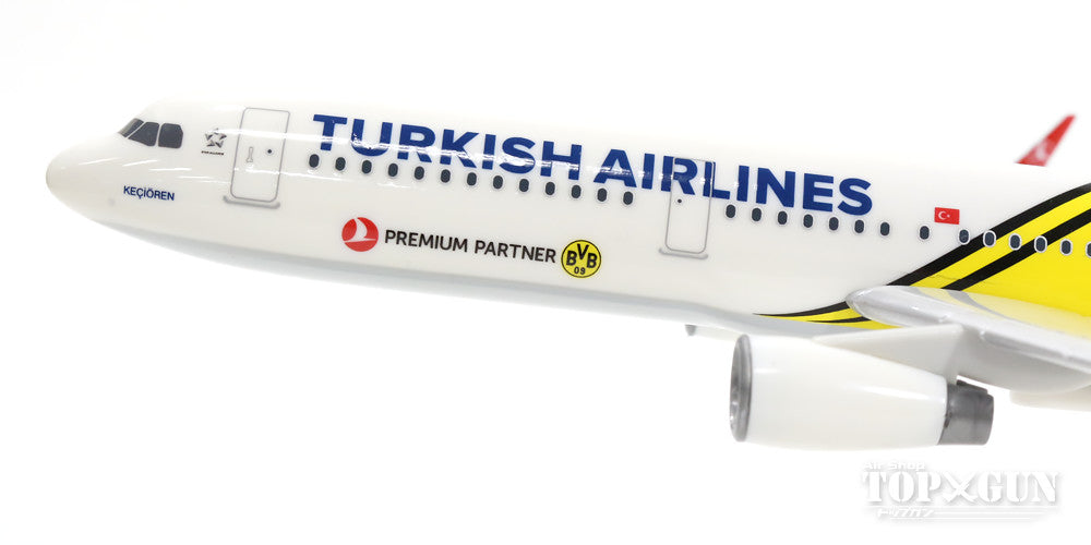 A321SL Turkish Airlines special livery "BVB 09 Borussia Dortmund" (snap-in model, stand model, no landing gear) TC-JSJ 1/200 *Plastic [610704]