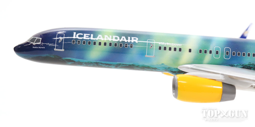 757-200w Icelandair special paint "Hekla Aurora" (snap-in model, stand specification, no landing gear) TF-FIU 1/200 *Plastic [610735]