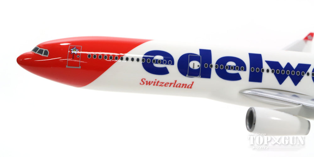 A330-300 Edelweiss Airlines New Paint HB-JHR (Snap-in Model, Stand Specification, No Landing Gear) 1/200 *Plastic [610926]