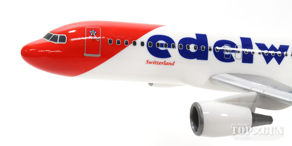 A320 Edelweiss Airlines New Paint HB-IJU (Snap-in Model, Stand Specification, No Landing Gear) 1/200 *Plastic [610940]