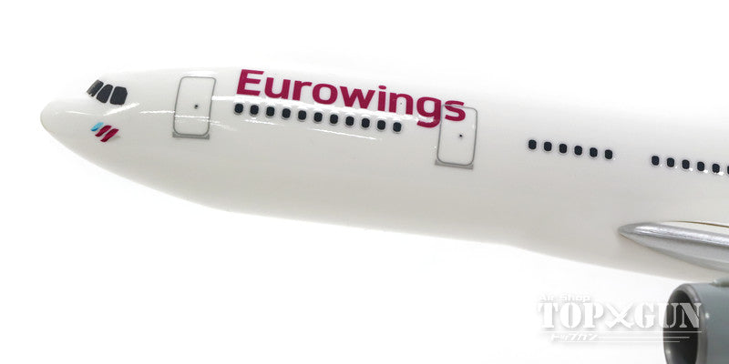 A330-200 Eurowings New Paint D-AXGA (Snap-in Model, No Gear, Stand Only) 1/200 *Plastic [611008]