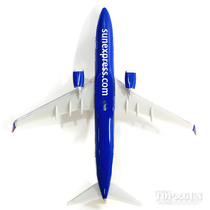 737-800w SunExpress German Airlines special paint "El Gouna Shuttle" D-ASXP (Snap-in model, no gear, stand only) 1/200 *Plastic [611053]