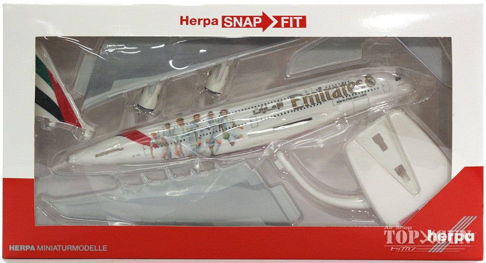 A380 Emirates Special Paint "Real Madrid" A6-EOA (Snap-in model, no gear, stand only) 1/250 *Plastic [611077]