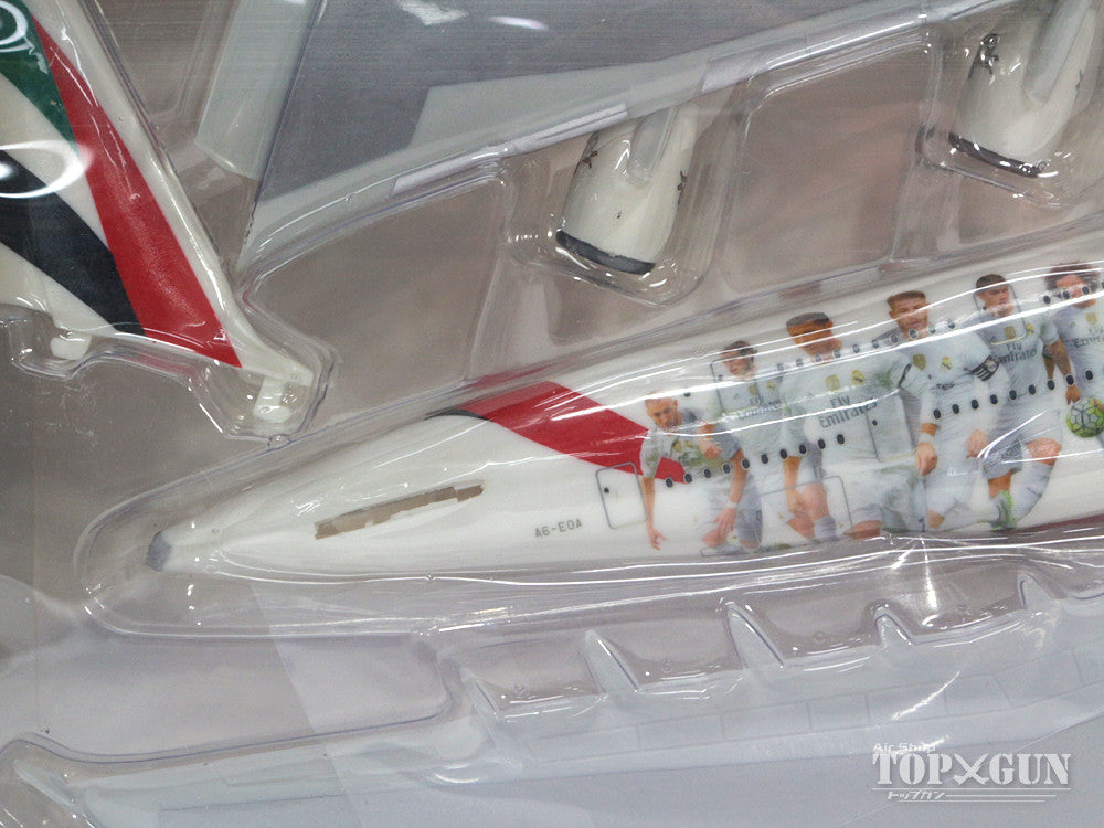 A380 Emirates Special Paint "Real Madrid" A6-EOA (Snap-in model, no gear, stand only) 1/250 *Plastic [611077]