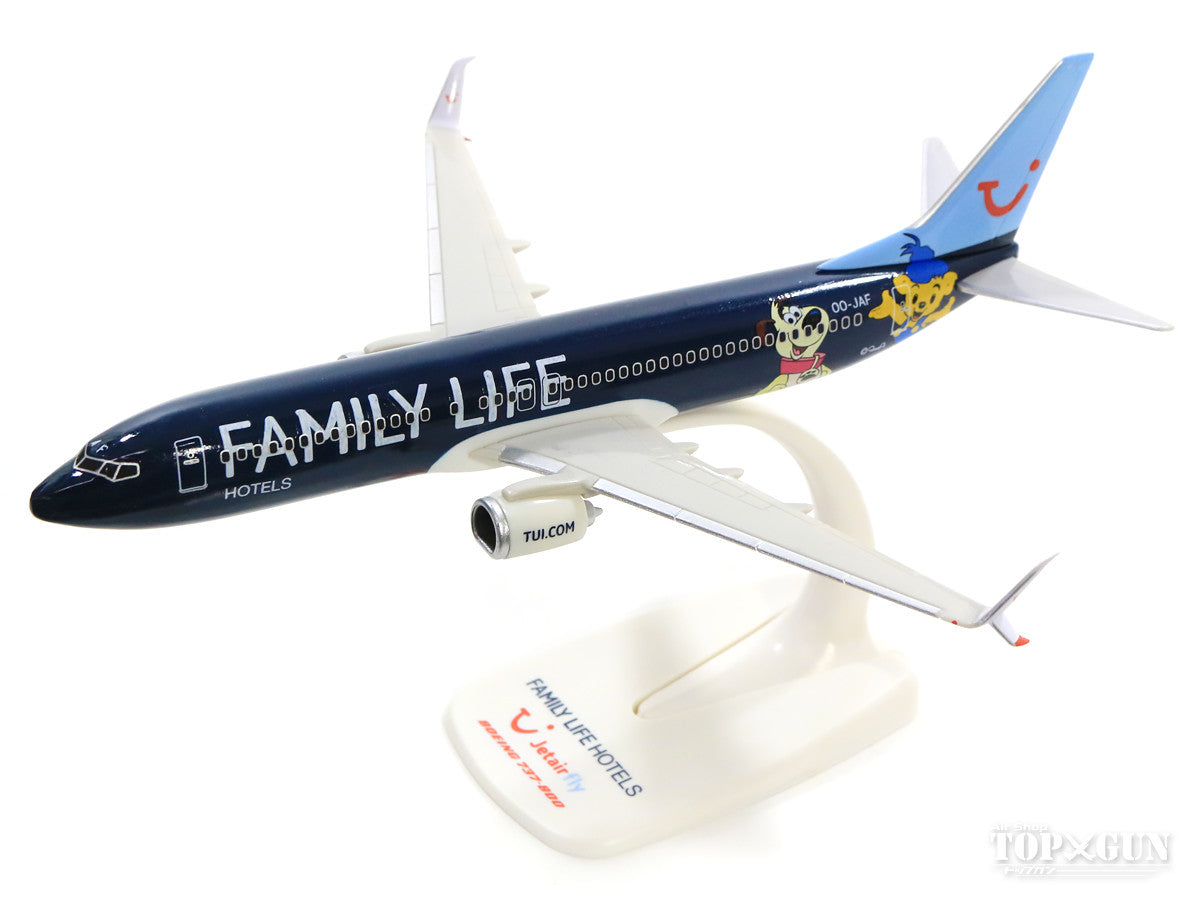 737-800sw Jet Air Fly Special Paint "Family Life Hotels" 2016 (Snap-in model, stand specification, no landing gear) OO-JAF 1/200 *Plastic [611145]