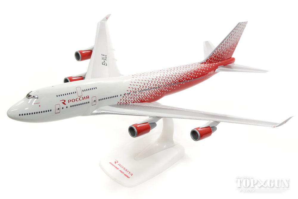 747-400 Rossiya Airlines 2016 new paint EI-XLE (Snap-in model, no gear, stand only) 1/250 *Plastic [611244]