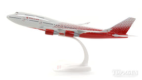 747-400 ロシア航空 16年新塗装 EI-XLE （スナップインモデル・ギアなし・スタンド専用） 1/250 ※プラ製 [611244]