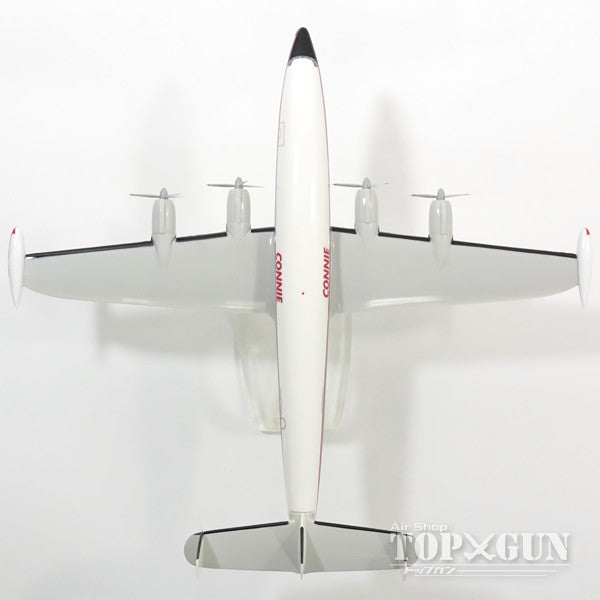 C-121C (L-1049F) Qantas livery (Historic Aircraft Restoration Society HARS preserved aircraft) (Snap-in model, stand included, no gear) VH-EAG 1/125 *Plastic [611251]