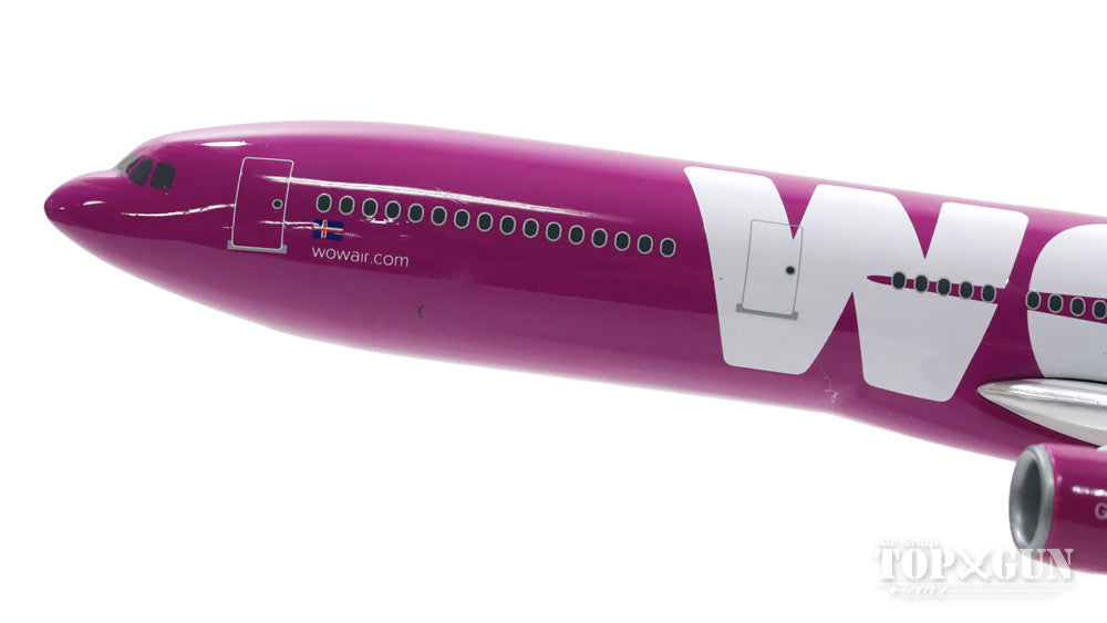 A330-300 WOW Air TF-GAY (Snap-in model, stand version, no landing gear) 1/200 *Plastic [611282]