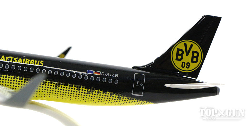 A320SL Eurowings special paint "Borussia Dortmund/Mannschaftsairbus" (snap-in model, stand version, no landing gear) D-AIZR 1/200 *Plastic [611312]