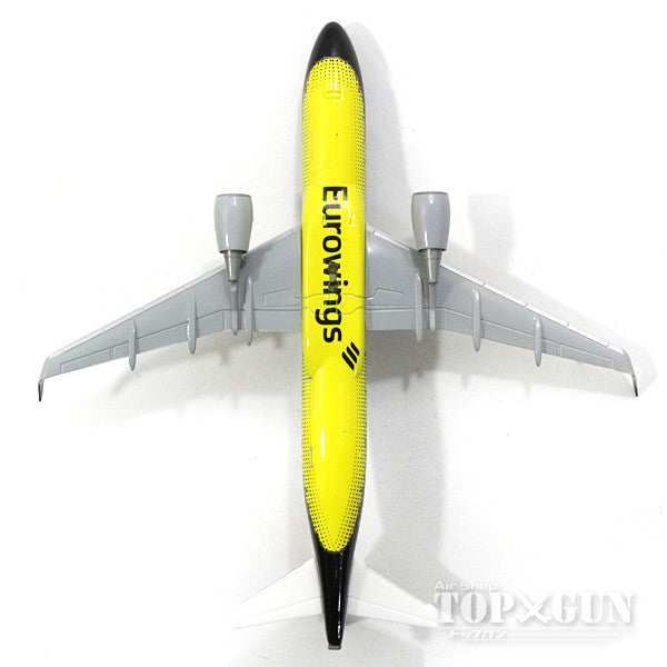 A320SL Eurowings special paint "Borussia Dortmund/Mannschaftsairbus" (snap-in model, stand version, no landing gear) D-AIZR 1/200 *Plastic [611312]