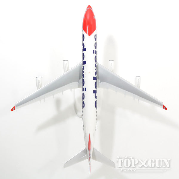 A340-300 Edelweiss Airlines HB-JMG (Snap-in model, no gear, stand only) 1/200 *Plastic [611336]