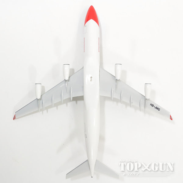 A340-300 Edelweiss Airlines HB-JMG (Snap-in model, no gear, stand only) 1/200 *Plastic [611336]