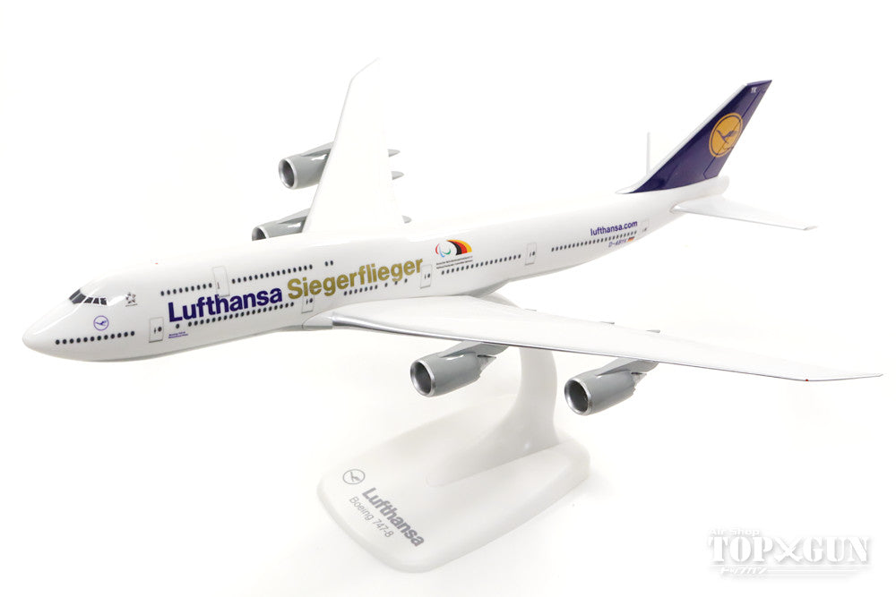 747-8i Lufthansa special paint "Rio Paralympics 2016" (Snap-in model, no gear, stand only) D-ABYK 1/250 *Plastic [611435]