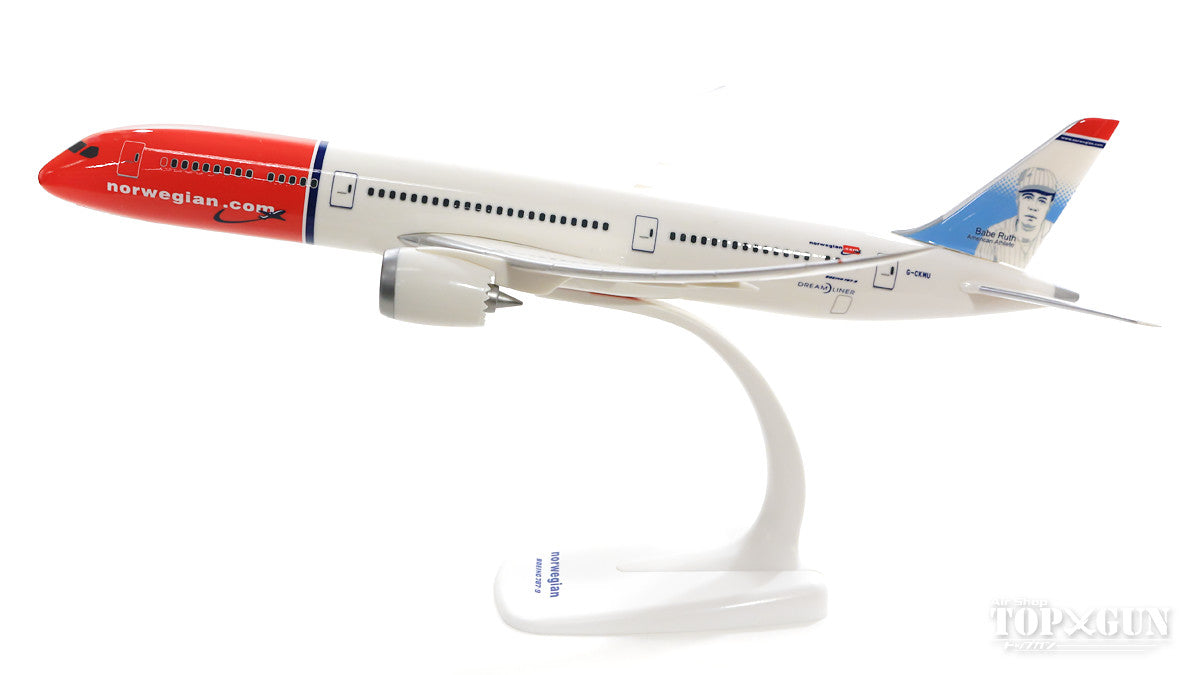 787-9 Norwegian Air Shuttle Special Paint "Babe Ruth" (Snap-in model, stand specification, no landing gear) G-CKMU 1/200 *Plastic [611503-001]