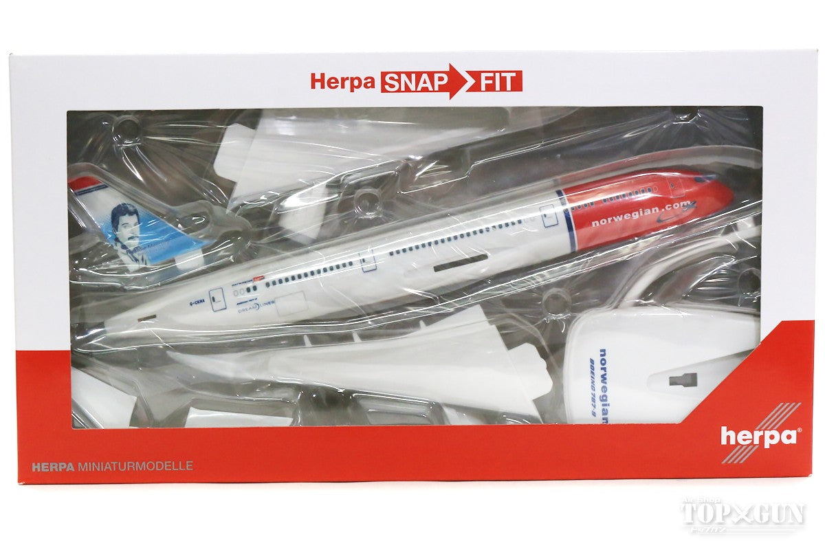 787-9 Norwegian Air Shuttle "Freddie Mercury" G-CKNA (Snap-in model, stand version, no landing gear) 1/200 *Plastic [611503-002]