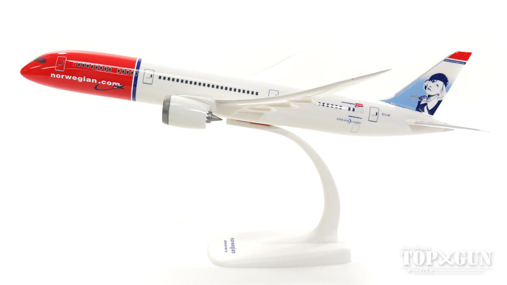 787-9 Norwegian Air Shuttle EI-LNI "Greta Garbo" (Snap-in model, no gear, stand only) 1/200 *Plastic [611503]