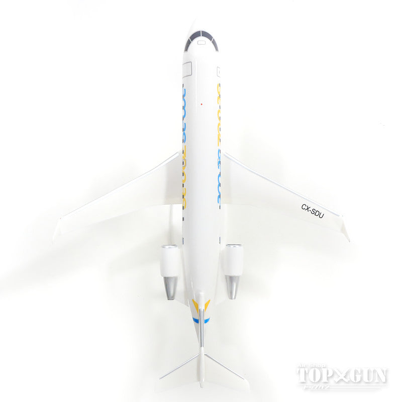 CRJ-200ER Amazonas Uruguay Airlines (Snap-in model, stand version, no landing gear) CX-SDU 1/100 *Plastic [611541]