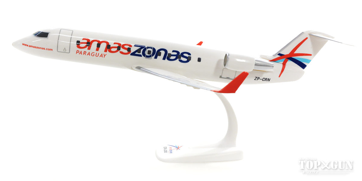 CRJ-200LR Amazonas Paraguay Airlines (Snap-in model, stand version, no landing gear) ZP-CRN 1/100 *Plastic [611558]