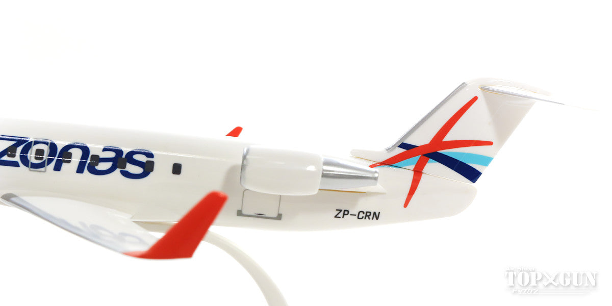 CRJ-200LR Amazonas Paraguay Airlines (Snap-in model, stand version, no landing gear) ZP-CRN 1/100 *Plastic [611558]