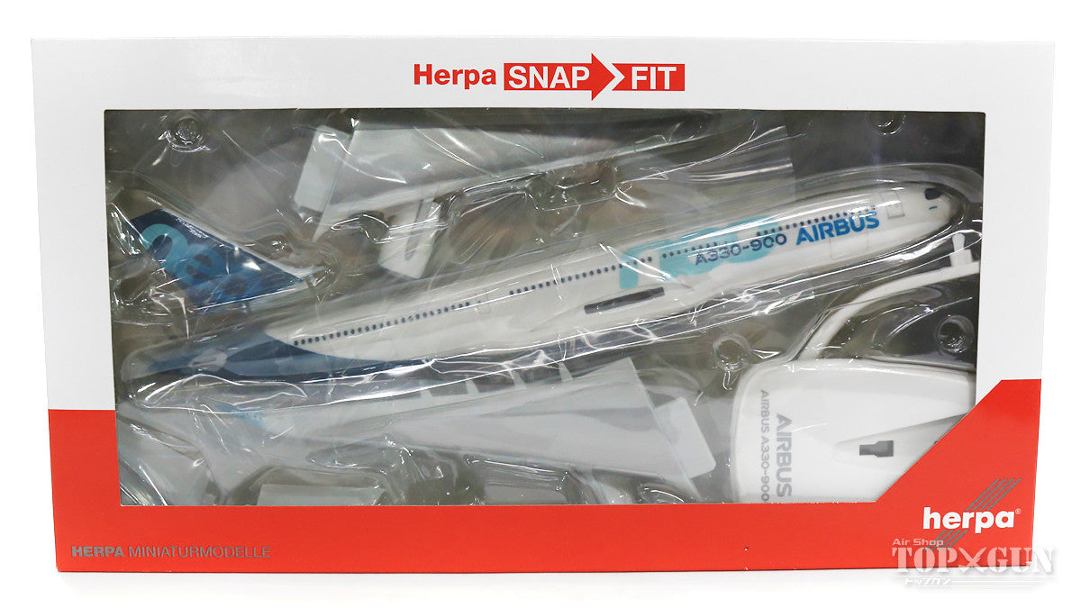 A330-900neo Airbus corporate color (snap-in model, stand version, no landing gear) 1/200 *Plastic [611688]