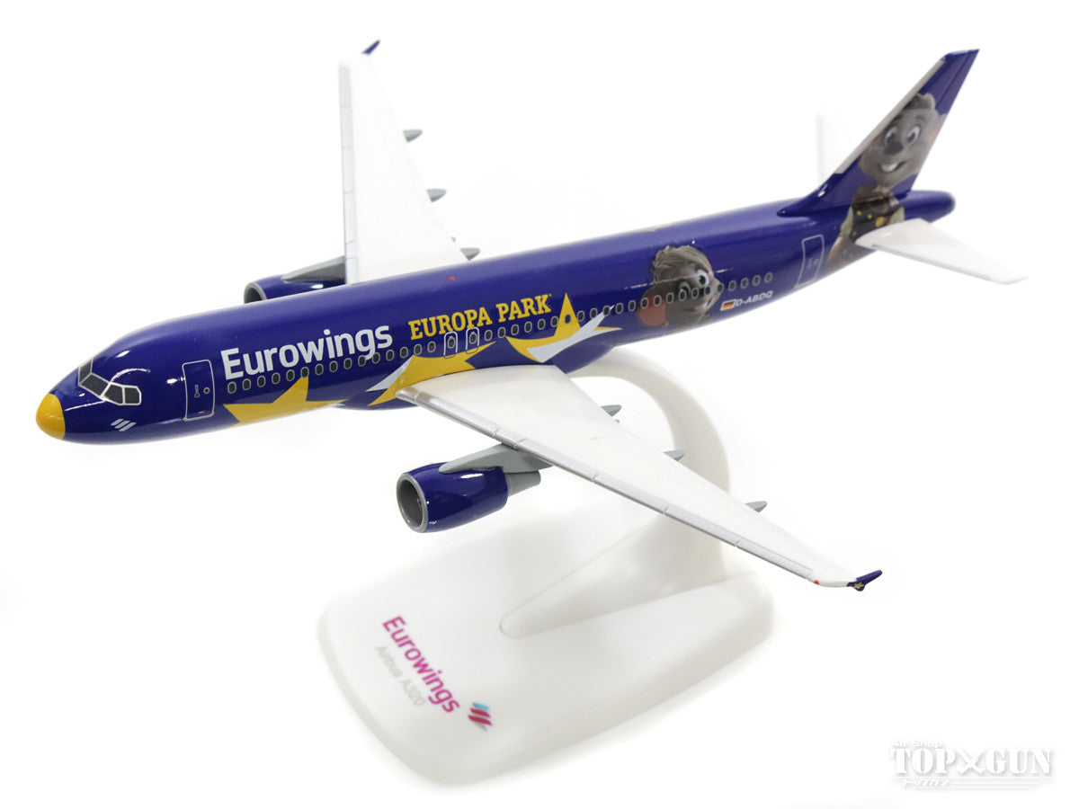 A320 Eurowings "Europa-Park" D-ABDQ (Snap-in model, no gear, stand only) 1/200 *Plastic [611695]