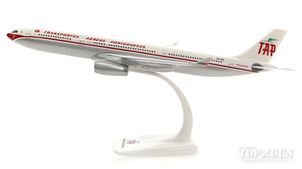 A330-300 TAP Portugal special paint "60s retro" CS-TOV (Snap-in model, no gear, stand only) 1/200 *Plastic [611701]