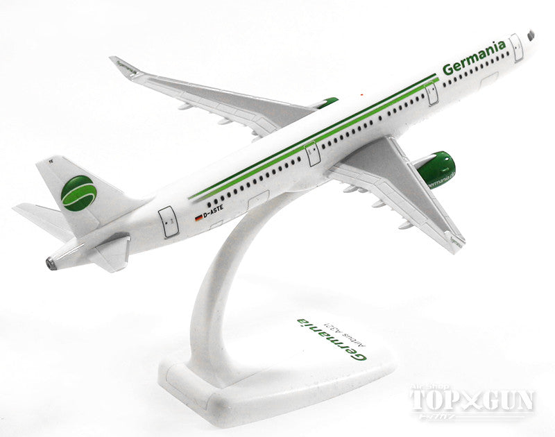 A321SL German Airlines D-ASTE (Snap-in model, stand version, no landing gear) 1/200 *Plastic [611879]