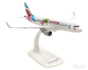 A320SL ユーロウイングス・ヨーロッパ（オーストリア） 特別塗装 「Eurowings Holidays」 （スナップインモデル・スタンド仕様・ランディングギアなし）  OE-IQD 1/200 ※プラ製 [611893]